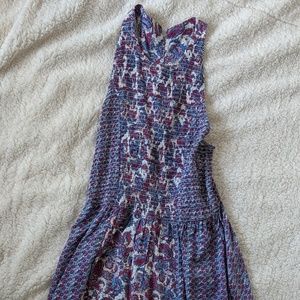 Floral Paisley Maxi Dress - Size Large